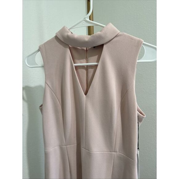 IVANKA TRUMP SLEEVELESS Pale PINK SHEATH DRESS, SIZE 6 NEW - Picture 2 of 5